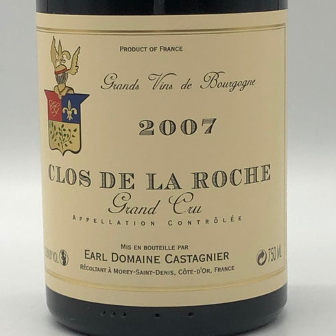 ドメーヌ カスタニエ クロ ド ラ ロッシュ グランクリュ 2007 750ml 13.5% Domaine CASTAGNIER ブルゴーニュワイン【C2】