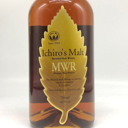 東京都限定◆ベンチャーウイスキー イチローズモルト MWR ミズナラウッドリザーブ 700ml 46% Ichiro's Molt 【H4】