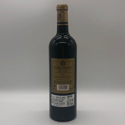 シャトー バタイエ 2019 750ml 13.5% BATAILLEY ボルドーワイン【K1】