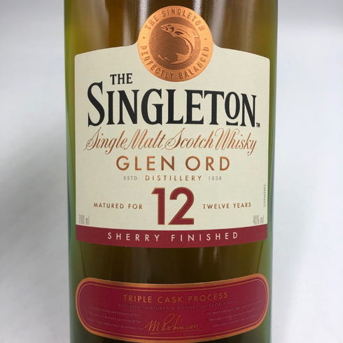 シングルトン 12年 グレンオード 700ml 40% THE SINGLETON Glen Ord スコッチウイスキー【Q4】