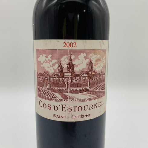 シャトー コス デストゥルネル サンテステフ 2002 750ml 13.5% CHATEAU COS D’ESTOURNEL SAINT ESTEPHE ボルドーワイン【A1】