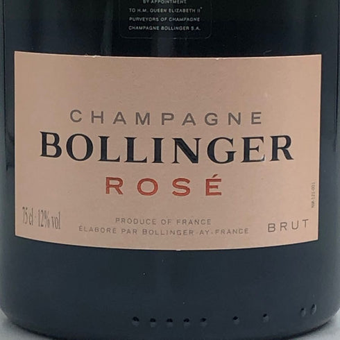 ボランジェ ロゼ 750ml 12% BOLLINGER ROSE シャンパン【H3】