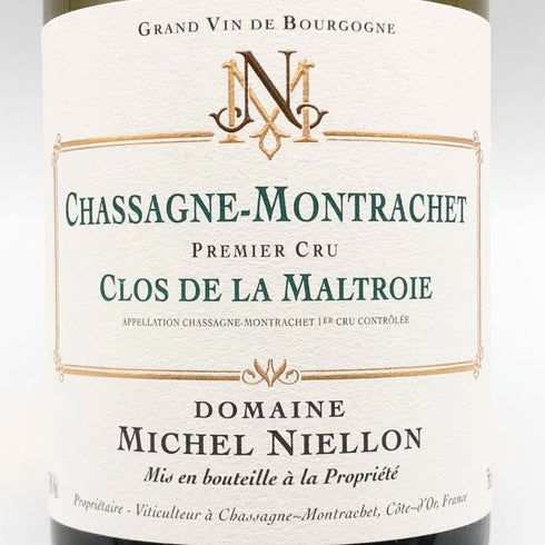 ミシェル ニーロン シャサーニュ モンラッシェ プルミエ クリュ クロ ド ラ マルトロワ 2019 13.5% Michel Niellon Chassagne Montrachet 白ワイン【M4】