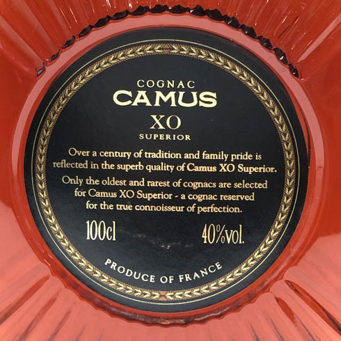 カミュ XO スペリオール 1000ml 40% CAMUS XO SUPERIOR コニャック【B3】