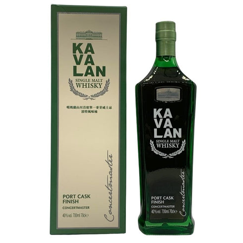 カヴァラン カバラン シングルモルト ポートカスクフィニッシュ コンサートマスター 700ml 40% KAVALAN SINGLE MALT PORT CASK FINISH CONCERTMASTER ウイスキー【C3】