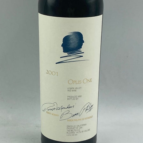 オーパスワン 2001 750ml 13.5% OPUS ONE カリフォルニアワイン【D】