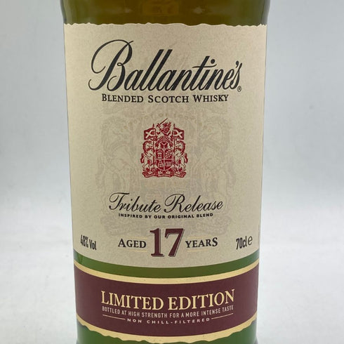 東京都限定◆バランタイン 17年 トリビュートリリース リミテッドエディション 700ml 48% Ballantine's 【N2】