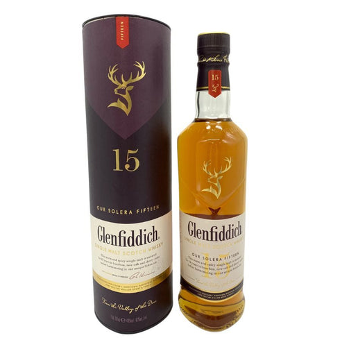 グレンフィディック 15年 ソレラリザーブ 700ml 40% Glenfiddich OUR SOLERA FIFTEEN スコッチウイスキー【I2】