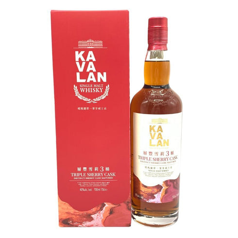 カバラン トリプル シェリー カスク 700ml 40% KAVALAN TRIPLE SHERRY CASK 【J】