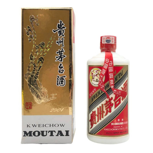 貴州茅台酒 マオタイ酒 天女ラベル 2004 500ml 53% 中国酒900g【F4】