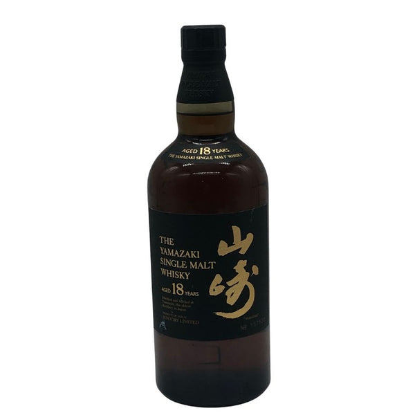 東京都限定◆サントリー 山崎 18年 700ml 43% Suntory YAMAZAKI 箱無 ホログラムシール無 【Z1】