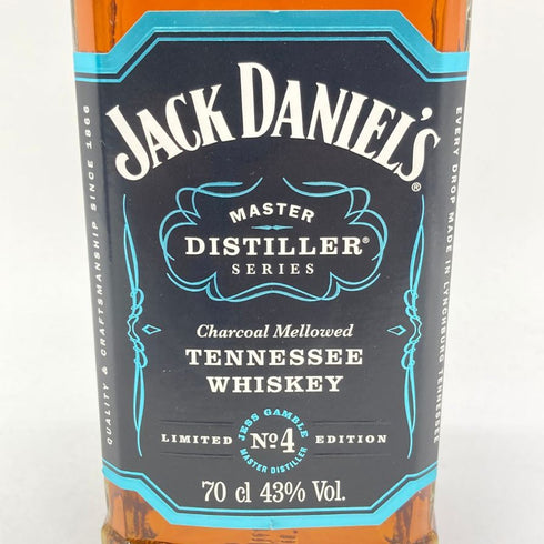ジャックダニエル マスターディスティラー No.4 700ml 43% JACK DANIERL'S MASTER DISTILLER 【K4】