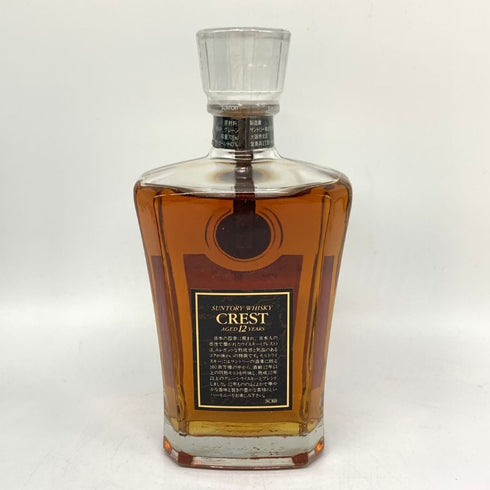 東京都限定◆サントリー クレスト 12年 響マーク 700ml 43% SUNTORY CREST 【W1】