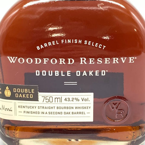 ウッドフォード リザーブ ダブルオーク 750ml 43.2% WOODFORD RESERVE DOUBLE OAKED バーボン【W】