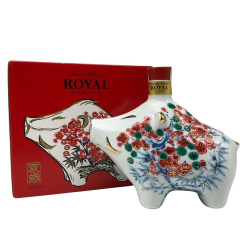 東京都限定◆サントリー ウイスキー ローヤル 干支ボトル 2019 亥歳 600ml 43% SUNTRY WHISKY ROYAL 【B1】