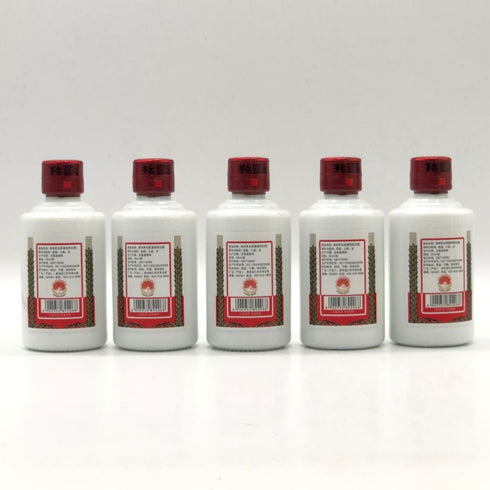 貴州茅台酒 マオタイ酒 天女ラベル 50ml 53% 5本セット MOUTAI 中国酒【H1】