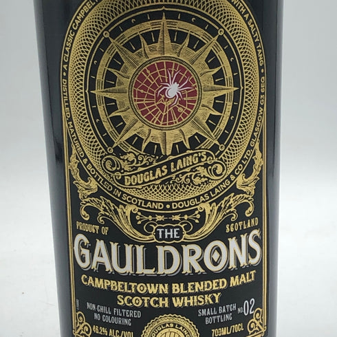 ザ ゴールドロンズ ダグラスレイン キャンベルタウン ブレンデッドモルト 700ml 46.2% THE GAULDRONS DOUGLAS LAING スコッチウイスキー【L1】