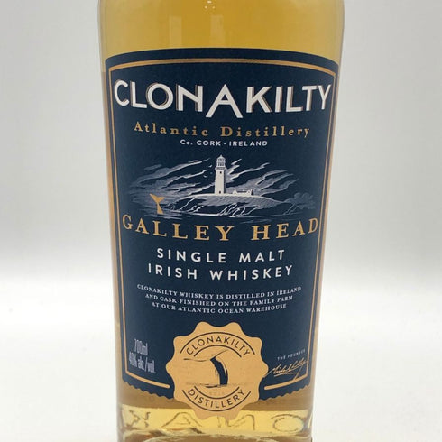 クロナキルティ ギャレーヘッド シングルモルト 700ml 40% CLONAKILTY アイリッシュウイスキー【F4】