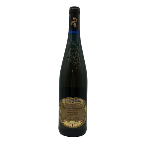 ピーロート ブルー ブルク ライヤー シュロスカペレ アウスレーゼ ナーエ 2015 750ml 8.5% Pieroth Blue Burg Layer Schlosskapelle Auslese Nahe 白ワイン【P2】