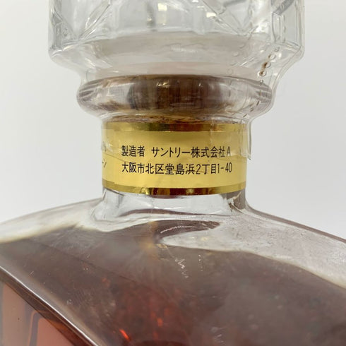 東京都限定◆サントリー ウイスキー インペリアル カガミクリスタル クリアキャップ 600ml 43% SUNTORY IMPERIAL 【U4】