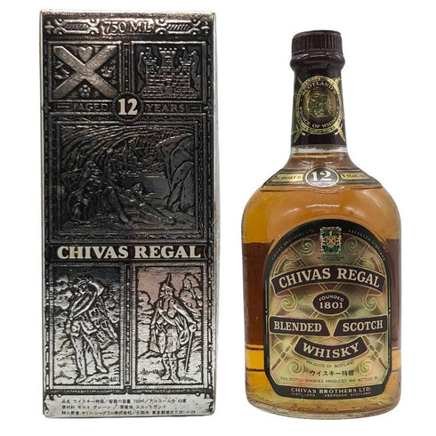 シーバス リーガル 12年 1801 750ml 43% Chivas Regal スコッチウイスキー【P2】