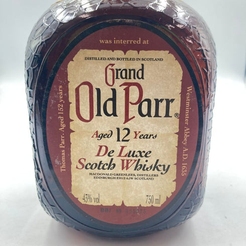 グランド オールドパー 12年 デラックス 750ml 43% Grand Old Parr De Luxe スコッチウイスキー【D3】