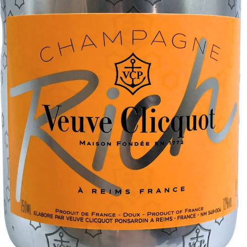 ヴーヴ クリコ イエロー リッチ 750ml 12% Veuve Clicquot Yellow Rich シャンパン【B3】