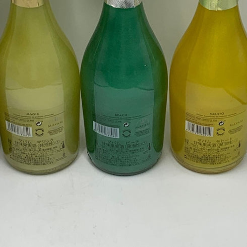 マバム まとめ 【5本セット】 モヒート・マジック・ビーチ・パッション・グラシア 750ml 7% スパークリングワイン【7-10】