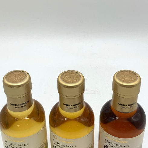 東京都限定◆ニッカ 宮城峡 モルティ&ソフト シェリー&スウィート フルーティ&リッチ 55% 180ml NIKKA MIYAGIKYO 3本セット 【C4】