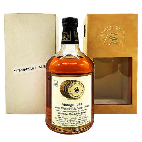 シグナトリー マクダフ 20年 1978 700ml 58.8% Signatory Macduff 【O4】