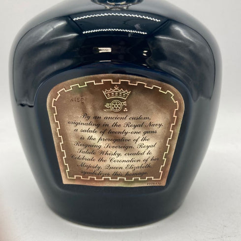 シーバス ブラザーズ ロイヤルサルート 21年 青陶器 700ml 40% Chivas Brothers ROYAL SALUTE 1319g【G2】
