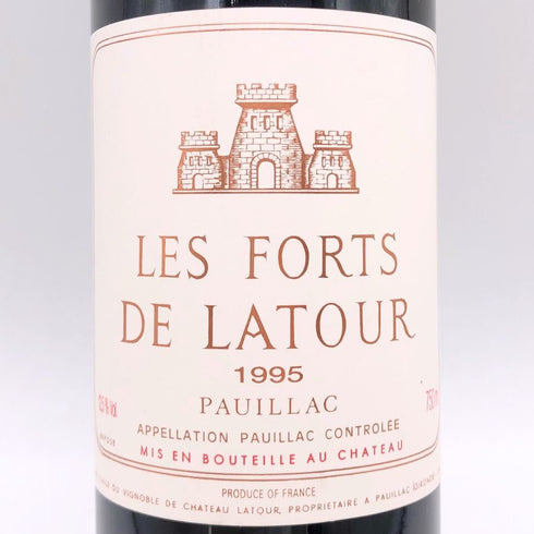 レ フォールド ラトゥール 1995 750ml 14% Les Forts de Latour ボルドーワイン【M4】