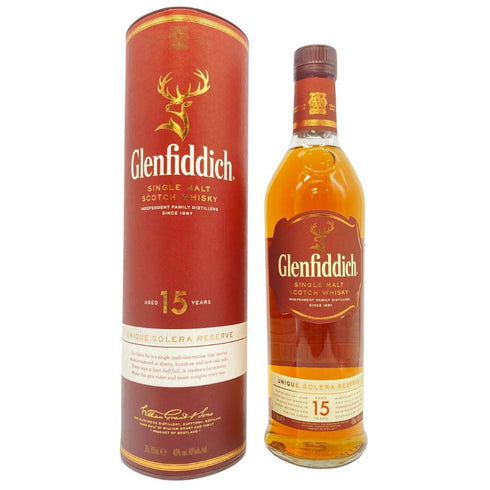 グレンフィディック 15年 ソレラリザーブ 旧ラベル 700ml 40% Glenfiddich 【R】