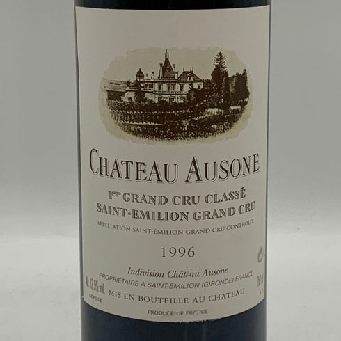 シャトー オーゾンヌ グランクリュ クラッセ 1996 750ml 12.5% Chateau Ausone Grand Cru Classe ボルドーワイン【O1】