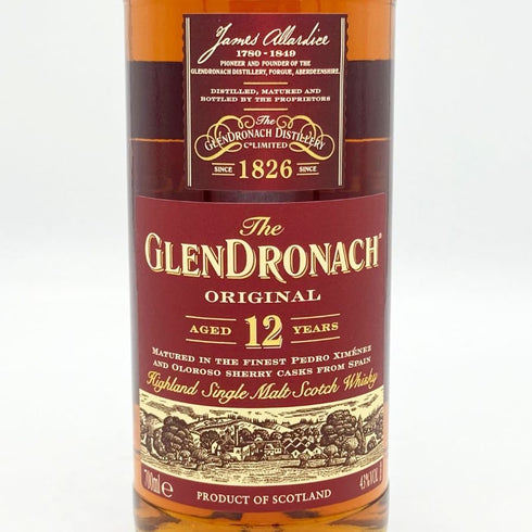 グレンドロナック 12年 オリジナル ハイランド シングルモルト 700ml 43% GLENDRONACH ORIGINAL スコッチウイスキー【Z】