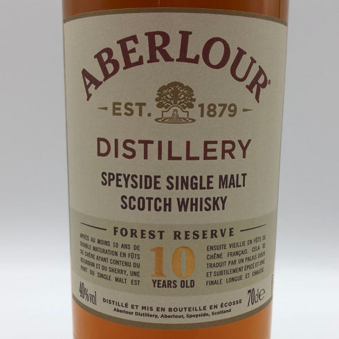 アベラワー 10年 フォレスト リザーブ 700ml 40% ABERLOUR スコッチウイスキー【G1】