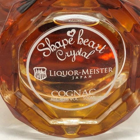 シェイプハート クリア クリスタルボトル 500ml 40% Shape Heart ウォッカ【N1】