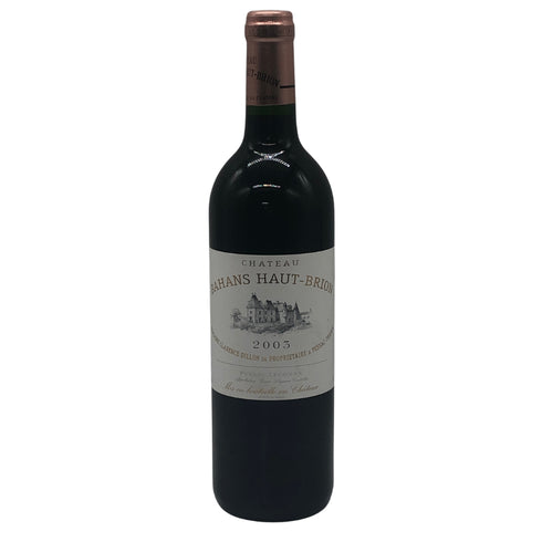 シャトー バーン オー ブリオン 2003 750ml 12.5% Chateau Bahans Haut-Brion ボルドーワイン【R2】