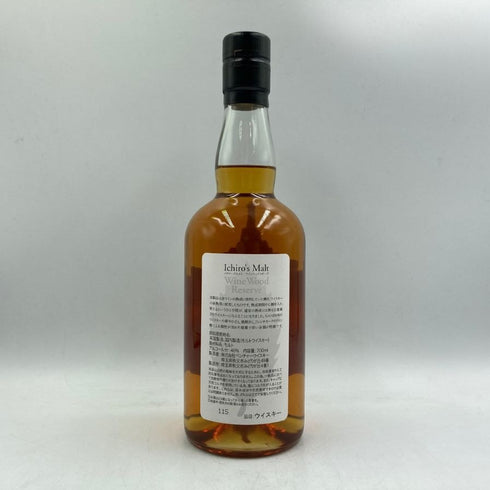 東京都限定◆ベンチャーウイスキー イチローズモルト ワインウッドリザーブ 700ml 46% Ichiro's Malt Wine Wood Reserve 【T4】