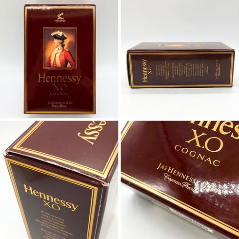 ヘネシーXO クリアボトル 金キャップ 350ml Hennessy コニャック【S1】