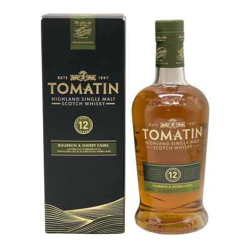 トマーティン 12年 バーボン&シェリーカスク 700ml 43% TOMATIN スコッチウイスキー【F0】