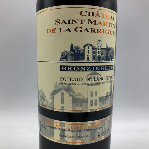 シャトー サン マルタン ド ラ ガリッグ ブロンジネル 2010 750ml CHATEAU SAINT MARTIN DE LA GARRIGUE フランスワイン【H3】