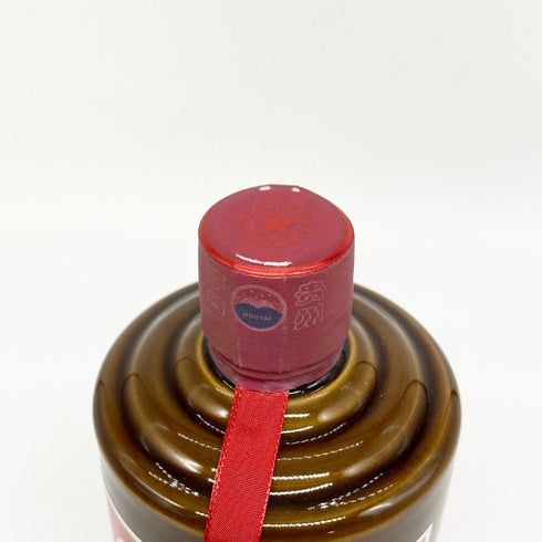 貴州茅台酒 天女ラベル 茶陶器ボトル 2023 500ml 53% MOUTAI KWEICHOW 955g【D2】