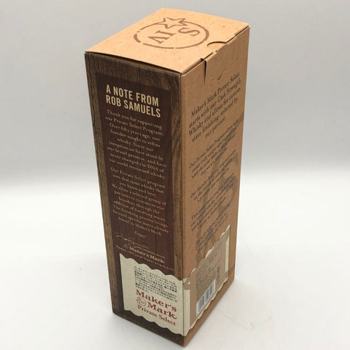 メーカーズマーク プライベートセレクト 2023 750ml 54% Maker's Mark Private Selection バーボン【X0】
