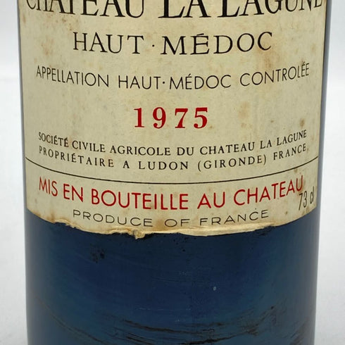 シャトー ラ ラギューヌ 1975 750ml 13% CHATEAU LA LAGUNE ボルドーワイン【A4】