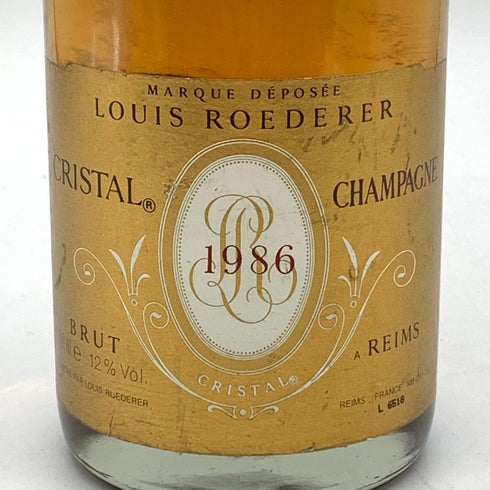 ルイロデレール クリスタル 1986 750ml 12% LOUIS ROEDERER 【P1】
