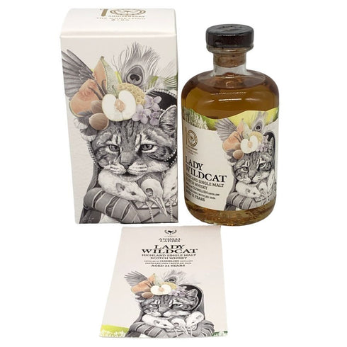 クライヌリッシュ 21年 2003 アニマルレイディ レディワイルドキャット ホグスヘッド 500ml 53.2% Clynelish スコッチウイスキー【C1】