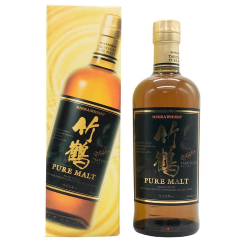 東京都限定◆ニッカ 竹鶴 ピュアモルト 黒ラベル 700ml 43% NIKKA 【Q】