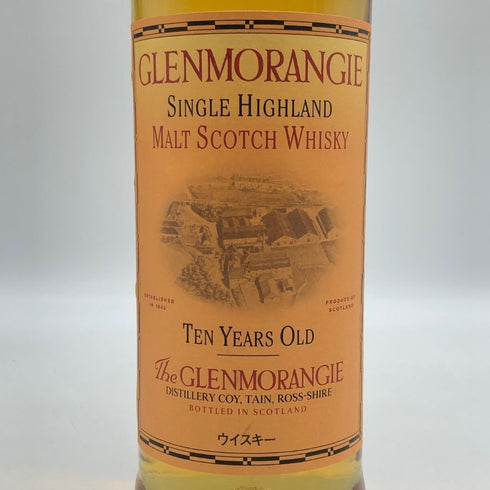 グレンモーレンジ 10年 ハイランドモルト 750ml 43% GLENMORANGIE スコッチウイスキー【V0】