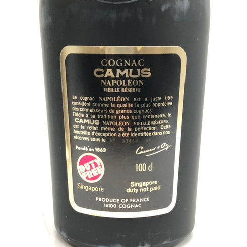 カミュ ナポレオン ヴィエイユ リザーブ 1000ml 40% コニャック CAMUS NAPOLEON VIEILLE RESERVE コニャック【I0】